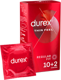 Thin Feel Regular Fit Condoms 10's 2 Free