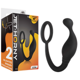 Prostate Plug with Love Ring - 4"