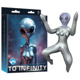 Inflatable 3-Breasted Alien Love Doll -