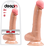 8" Realistic Dong With Balls