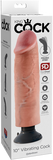 10" Vibrating Cock