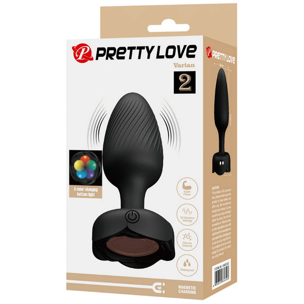 Varian - Light-Up Rechargeable Butt Plug