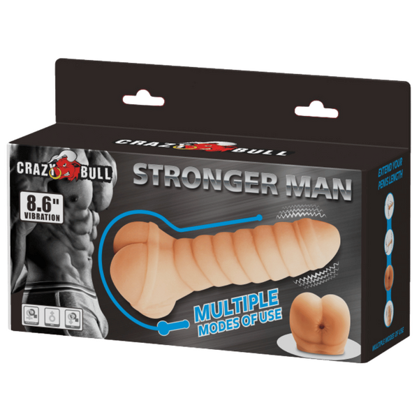 Stronger Man 8.6" Vibrating