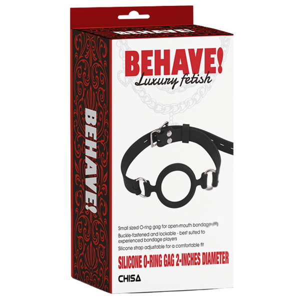 Silicone O-Ring Gag 2-Inches Diameter