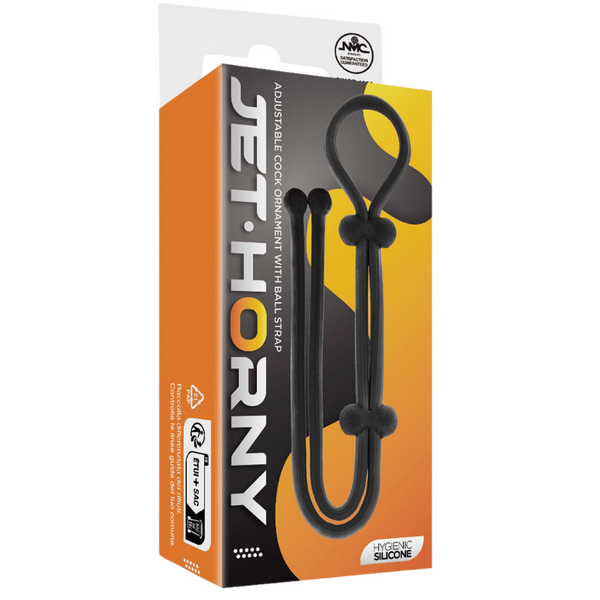 Adjustable Cock Ring with Ball Strap