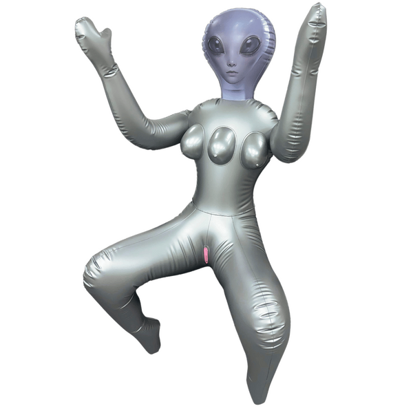 Inflatable 3-Breasted Alien Love Doll -