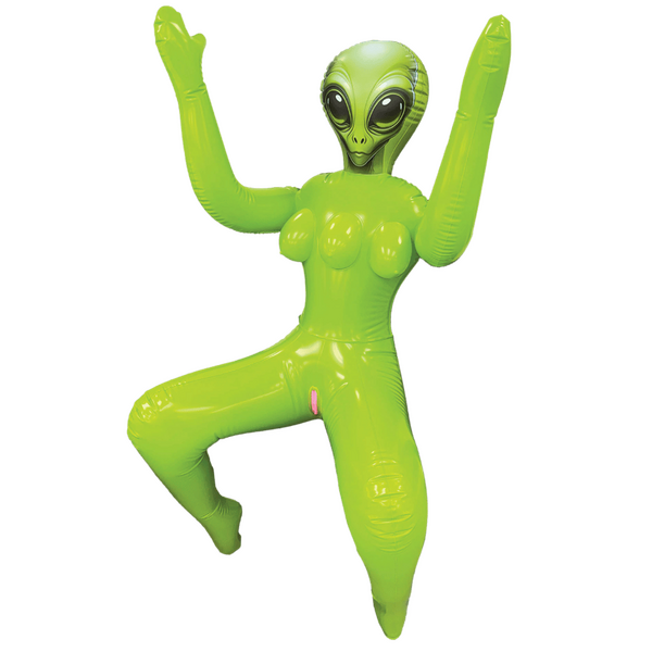 Inflatable 3-Breasted Alien Love Doll -