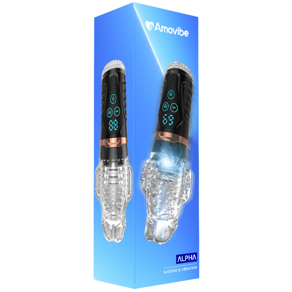 Alpha - Sucking & Vibrating Masturbator