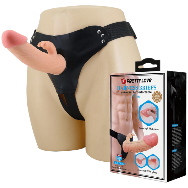Universal Strap-On Harness - Mavis with 7.4" Dildo