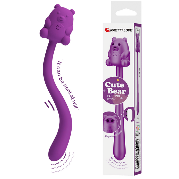 Cute Bear Flirting Stick