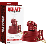 Wrist to Thigh Cuff Set