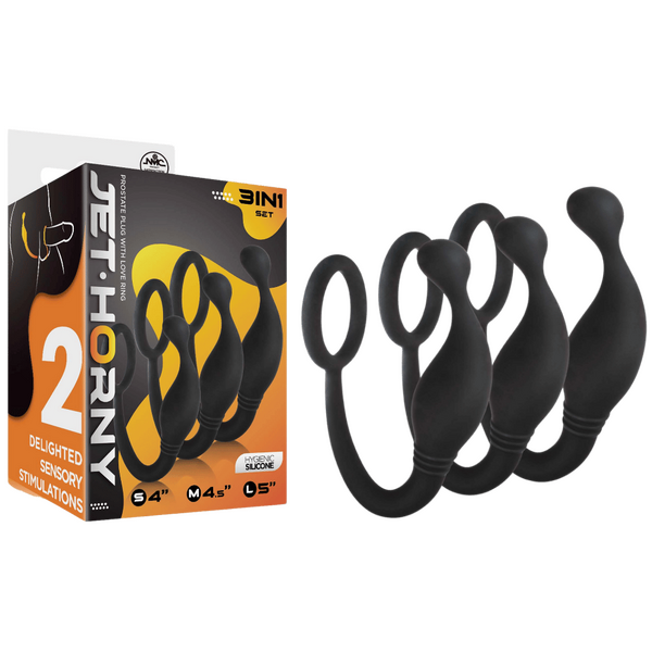 Prostate Plug with Love Ring