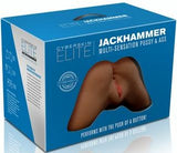 Elite Jackhammer Multi-Sensation Pussy & Ass (Dark)