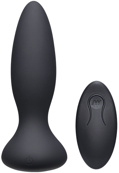 Vibe - Adventurous - Rechargeable Silicone Anal Plug With Remote