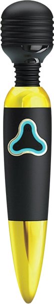Rechargable Body Wand  - Black &amp; Gold