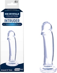 Intruder 3.1" Transparent Dildo