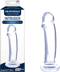 Intruder 6.3" Transparent Dildo