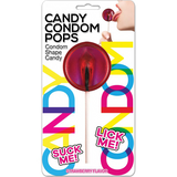 Candy Condom Pops (Strawberry)